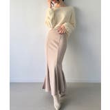 バックベロアリボンシャギーニットトップス | JUNOAH | 詳細画像14