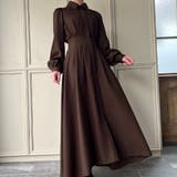 ウエストタックバックレースアップワンピース | JUNOAH | 詳細画像10