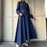 ウエストタックバックレースアップワンピース | JUNOAH | 詳細画像21