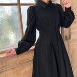 ウエストタックバックレースアップワンピース | JUNOAH | 詳細画像3