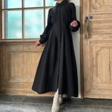 ウエストタックバックレースアップワンピース | JUNOAH | 詳細画像4