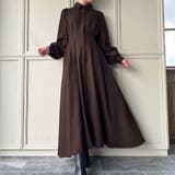 ウエストタックバックレースアップワンピース | JUNOAH | 詳細画像8