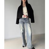 ステンカラーショートコート | JUNOAH | 詳細画像9