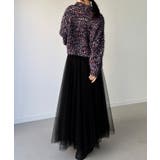 つぶつぶミックスカラー襟付きニットカーディガン | JUNOAH | 詳細画像8 