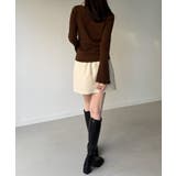 メロービスチェラインニットトップス | JUNOAH | 詳細画像10 