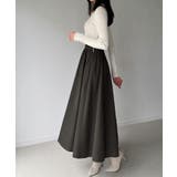 ポロリブニットドッキングワンピース | JUNOAH | 詳細画像8 