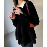 シャギーペプラムニットトップス | JUNOAH | 詳細画像4