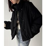 スタンドカラーリボン中綿アウター | JUNOAH | 詳細画像5