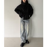 スタンドカラーリボン中綿アウター | JUNOAH | 詳細画像6