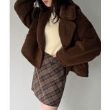 クロップドボアコート | JUNOAH | 詳細画像10 