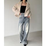 クロップドボアコート | JUNOAH | 詳細画像4 