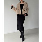 クロップドボアコート | JUNOAH | 詳細画像7 