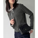 フリルレイヤードニットプルオーバー  | JUNOAH | 詳細画像1 