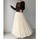 フリルレイヤードニットプルオーバー  | JUNOAH | 詳細画像9 