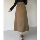 ベルト付きボックスプリーツミディスカート | JUNOAH | 詳細画像9