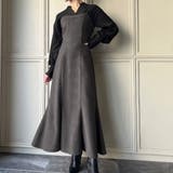 シャツドッキングカルゼワンピース | JUNOAH | 詳細画像18