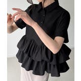 フリルヘム半袖シャツ | JUNOAH | 詳細画像10 