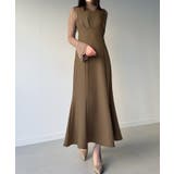 (裏地無し)マーメイドワンピースレーストップスセット | JUNOAH | 詳細画像11