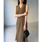 (裏地無し)マーメイドワンピースレーストップスセット | JUNOAH | 詳細画像9