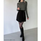 カットアウトリブニットトップス | JUNOAH | 詳細画像2 