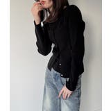 釦ニットビスチェ＋クルーネックリブニットset | JUNOAH | 詳細画像10 