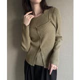 釦ニットビスチェ＋クルーネックリブニットset | JUNOAH | 詳細画像19 