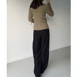 釦ニットビスチェ＋クルーネックリブニットset | JUNOAH | 詳細画像20 