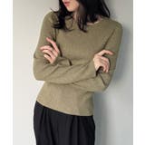 釦ニットビスチェ＋クルーネックリブニットset | JUNOAH | 詳細画像22 