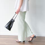 センタープレスギンガムチェックパンツ | JUNOAH | 詳細画像14