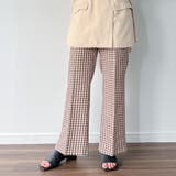 センタープレスギンガムチェックパンツ | JUNOAH | 詳細画像8