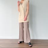 センタープレスギンガムチェックパンツ | JUNOAH | 詳細画像9