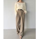 2wayワンショルケーブルショートニット | JUNOAH | 詳細画像5 