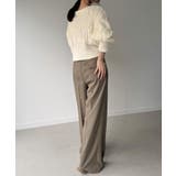 2wayワンショルケーブルショートニット | JUNOAH | 詳細画像7 