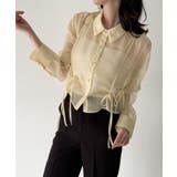 リボンタックシアーシャツ | JUNOAH | 詳細画像12 