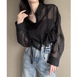 リボンタックシアーシャツ | JUNOAH | 詳細画像6 