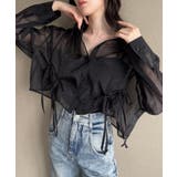 リボンタックシアーシャツ | JUNOAH | 詳細画像7 