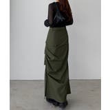 callautia ベルト付きサイドタックデザインスカート | JUNOAH | 詳細画像11