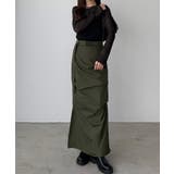 callautia ベルト付きサイドタックデザインスカート | JUNOAH | 詳細画像13