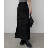 callautia ベルト付きサイドタックデザインスカート | JUNOAH | 詳細画像2