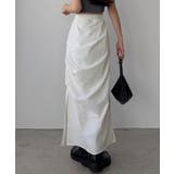 callautia ベルト付きサイドタックデザインスカート | JUNOAH | 詳細画像6