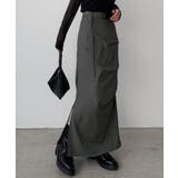 callautia ベルト付きサイドタックデザインスカート | JUNOAH | 詳細画像8