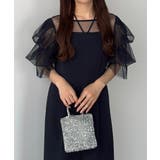 ネイビー | callautia シアートップス+サロペットset | JUNOAH