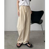 callautia ストライプワイドパンツ | JUNOAH | 詳細画像20 