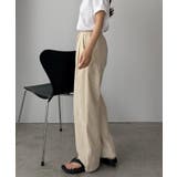 callautia ストライプワイドパンツ | JUNOAH | 詳細画像21 