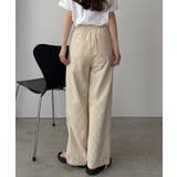 callautia ストライプワイドパンツ | JUNOAH | 詳細画像22 