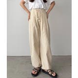 callautia ストライプワイドパンツ | JUNOAH | 詳細画像23 