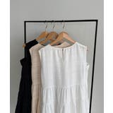 callautia シアーチェックティアードチュニック | JUNOAH | 詳細画像18