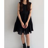 callautia シアーチェックティアードチュニック | JUNOAH | 詳細画像6