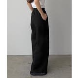 callautia リネンライクワイドパンツ | JUNOAH | 詳細画像3 