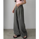 callautia リネンライクワイドパンツ | JUNOAH | 詳細画像6 